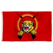 Tamil Eelam Puli Kodi Flags Polyester 3x5 FT banner