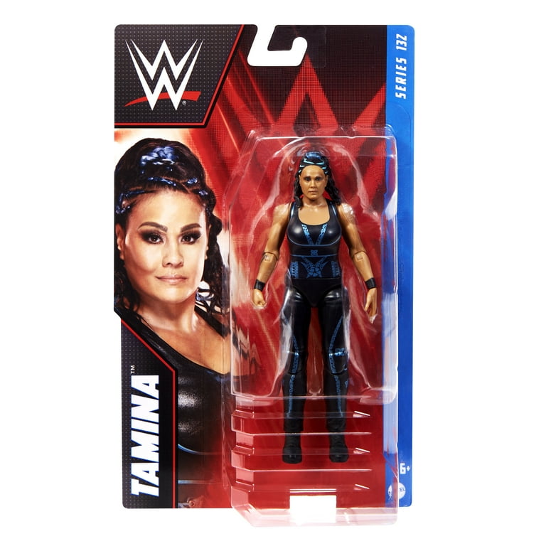 Tamina (Blue Highlights) - WWE Mattel Series 132, Wrestling Action
