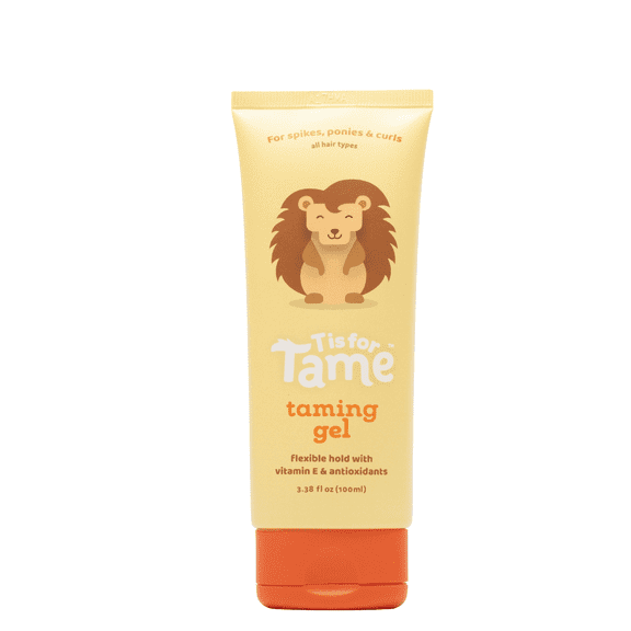 T is for Tame Taming Hair Gel for Kids - Vegan, Anti-Frizz, Alcohol-Free for Soft, Natural Styles