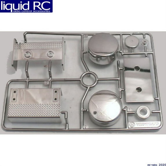 Tamiya 0115110 RC R Parts: 1/14 Truck King Hauler chrome trim pieces King Haule
