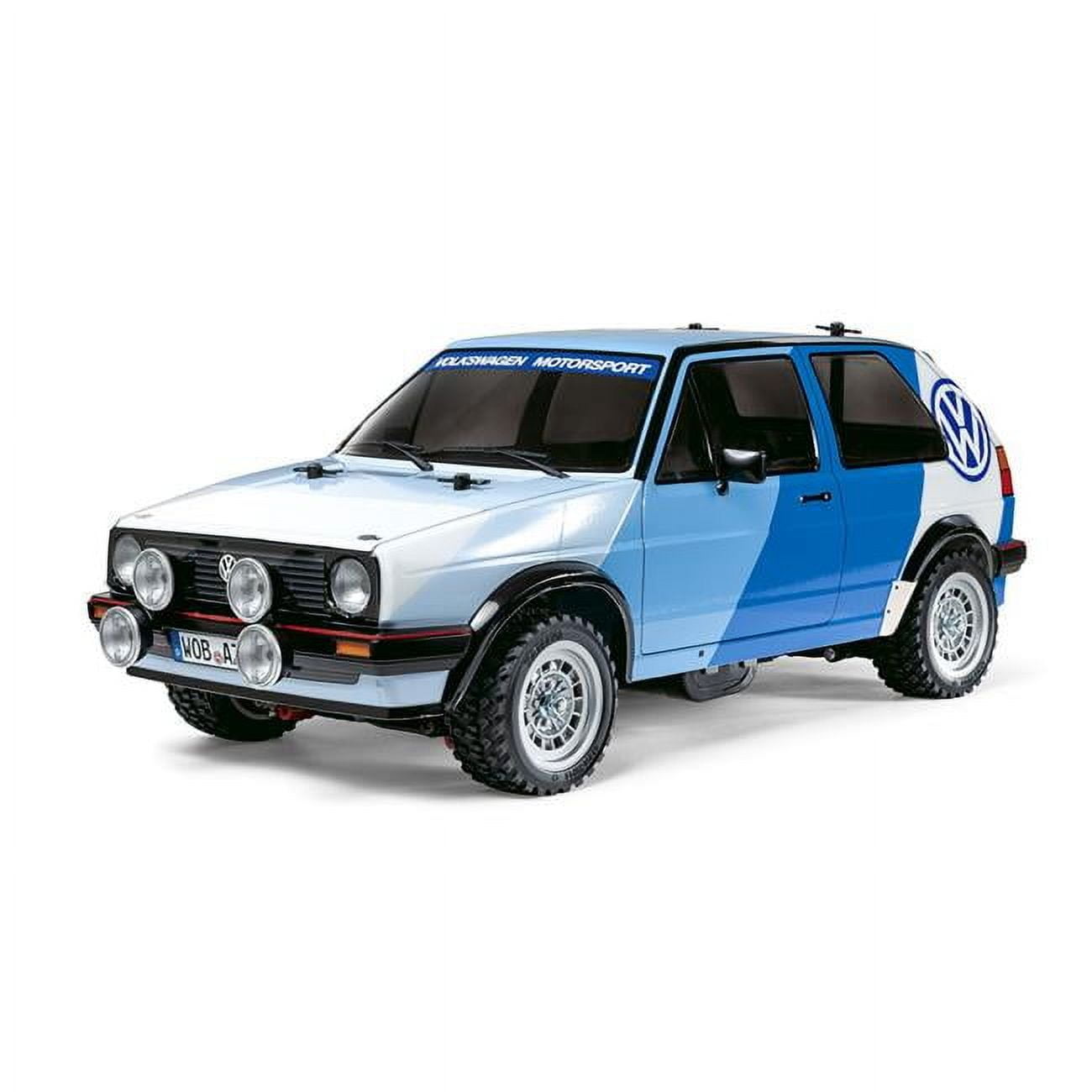 Tamiya 1/10 RC Volkswagen Golf MK2 GTI 16V Rally Car, Compact 4WD