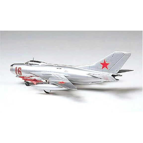 Tamiya 1/100 Combat Plane Series Soviet Air Force MiG-19 Farmer Plastic Model 61609