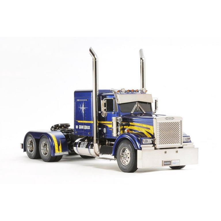 Tamiya 1/14 RC Grand Hauler Kit, Semi-Truck Model with 3-Speed
