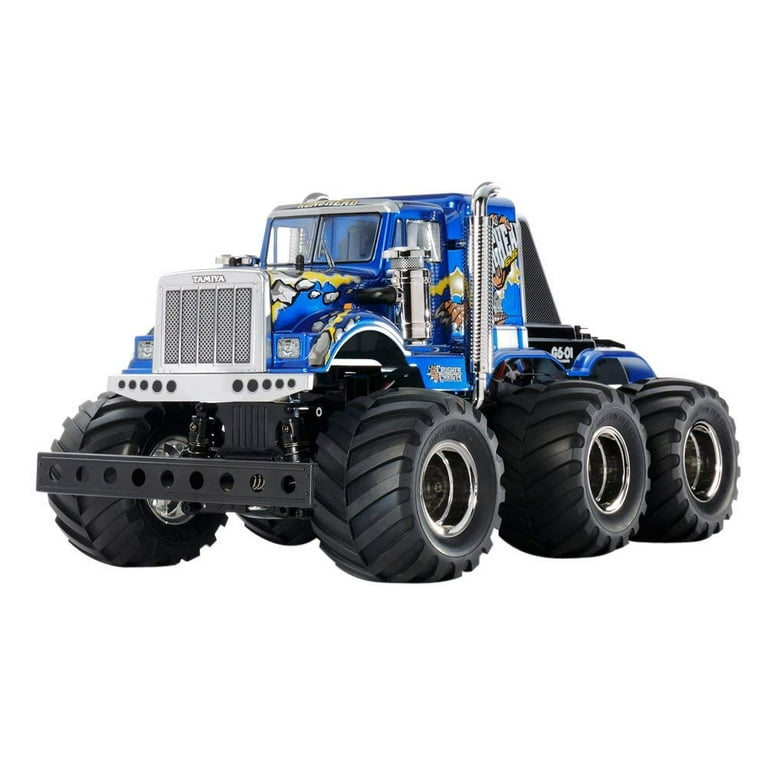 タミヤ Konghead 6x6 1/18スケール 組み立てキット Tamiya 1/18 Konghead G6-01 6x6 Monster Truck Kit | Horizon Hobby