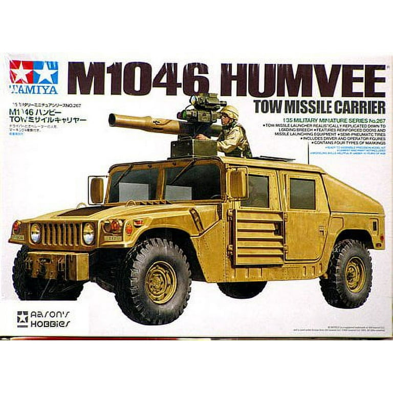 TAMIYA M1046 HUMVEE 砲兵車両 1/35 M1046 Humvee Tow Missile Carrier / Tamiya USA