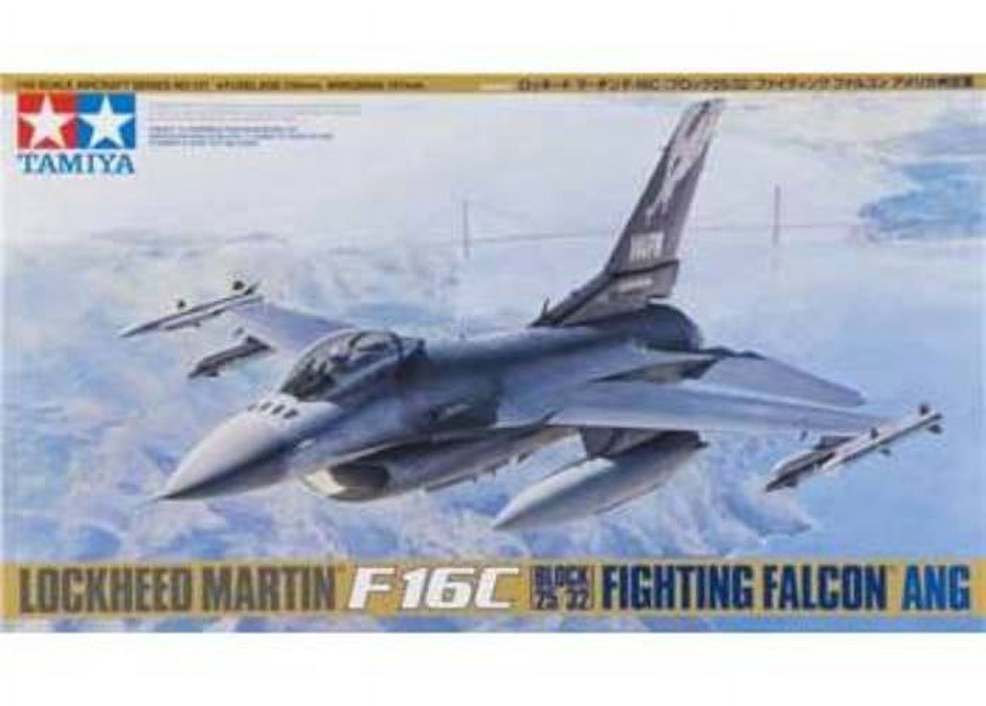 Tamiya 1/48 Lockheed F-16C Falcon ANG TAM61101 Plastic Models Airplane 1/48
