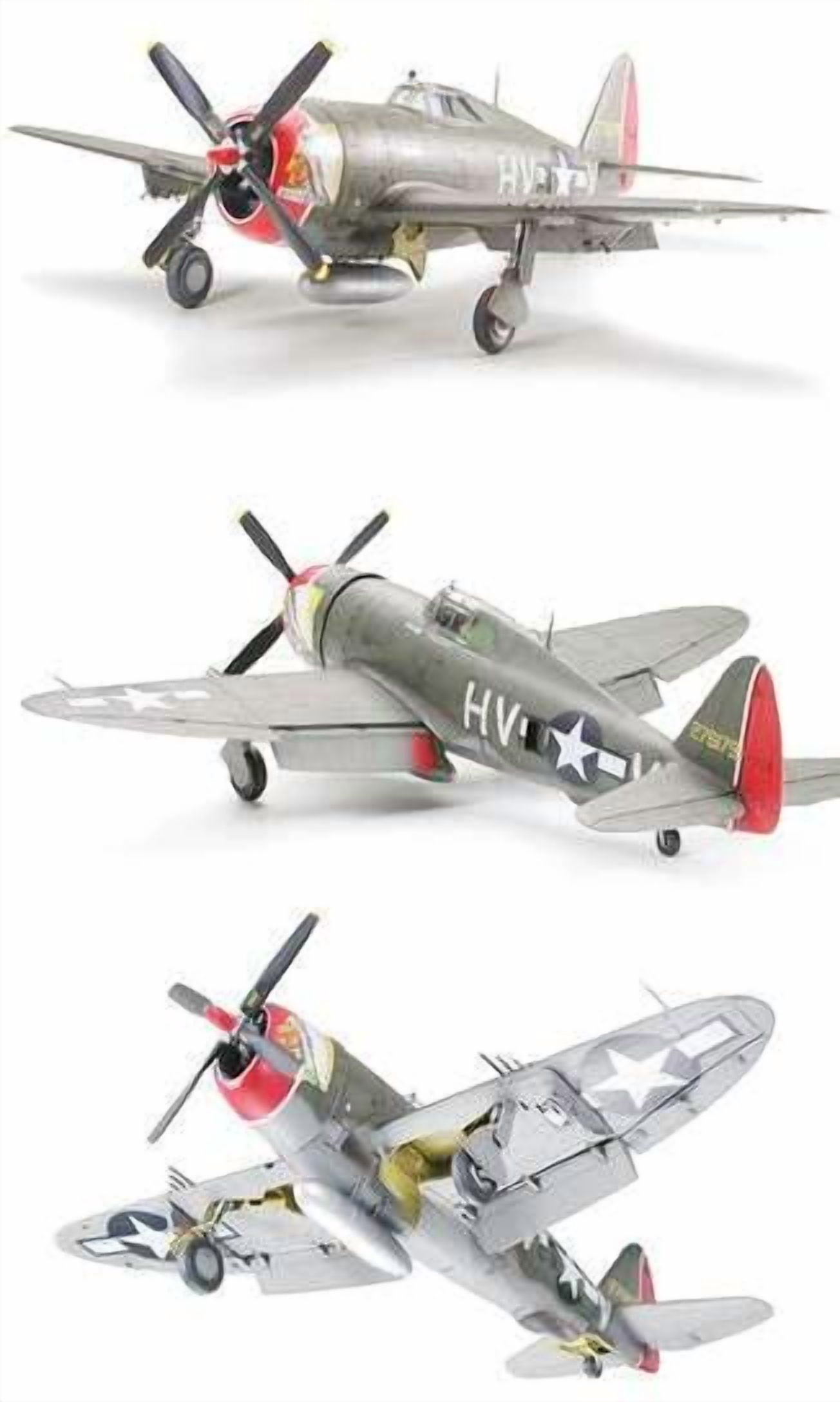 Kit TAMIYA 61086: P-47D THUNDERBOLT RAZORBACK a 1/48