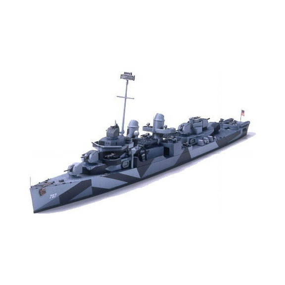 Tamiya 1/700 U.S. Navy DD-797 Plastic Model TAM31907 Plastic Models Boats