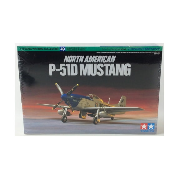 Tamiya 1/72 P51D Mustang TAM60749 Plastic Models Airplane 1/72