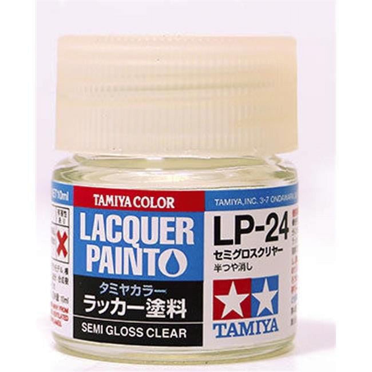 LP-5 Tamiya Lacquer Semi-Gloss Black 10ml