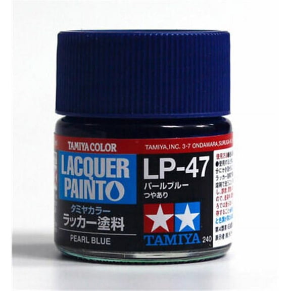 Tamiya 10 ml Lacquer Paint LP-47 Pearl Bottle - Blue