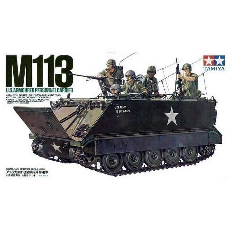 Tamiya 35040 M113 APC US Army Vietnam 1/35 Scale Plastic Model Kit