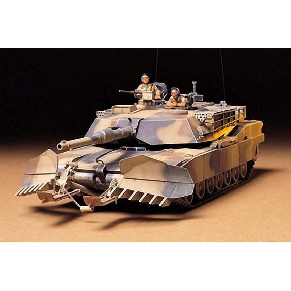 Tamiya 35158 1/35 M1A1 Abrams Tank w/Mine Plow