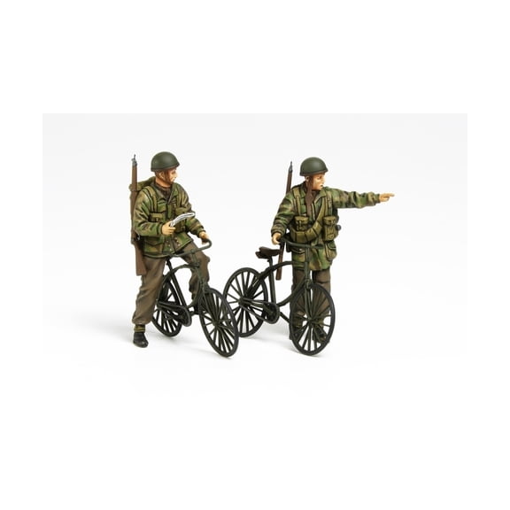 Tamiya Corporation British Paratroopers w/Bicycles New