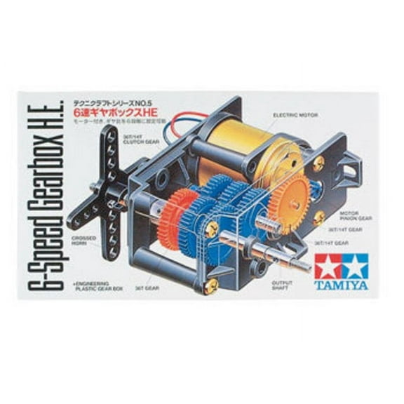 Tamiya 6 Speed Gearbox Set TAM72005 Science Kits & Accys
