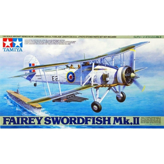 Tamiya 61099 1/48 Fairey Swordfish Mk.II