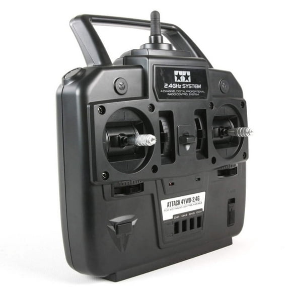 Tamiya 7255252 Attack 2.4 GHZ Radio System 4 Channel: 1/14 Semi