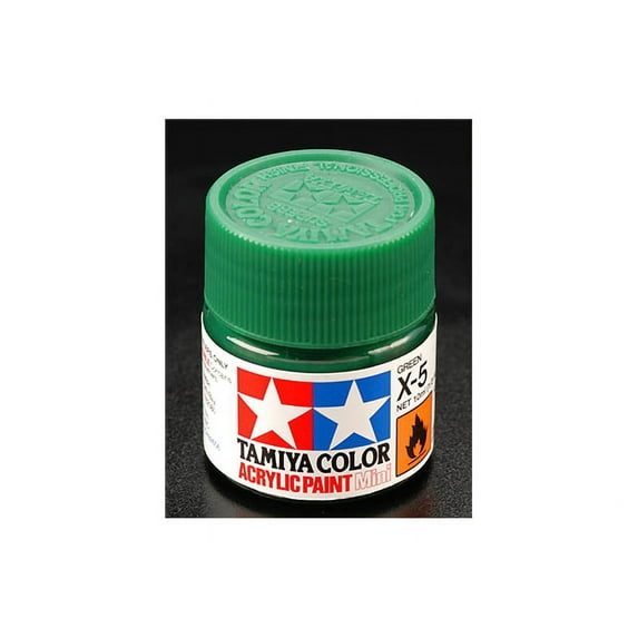 Tamiya 81505 Acrylic Mini X5 Green 1/3 oz TAM81505