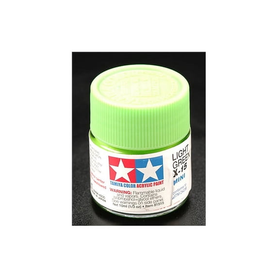 Tamiya 81515 Acrylic Mini X15 Light Green 1/3 oz TAM81515