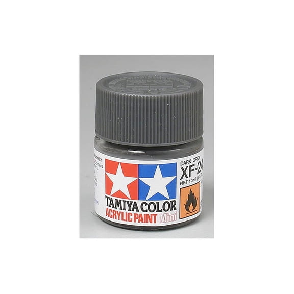 Tamiya 81724 Acrylic Mini XF24 Dark Gray 1/3 oz TAM81724