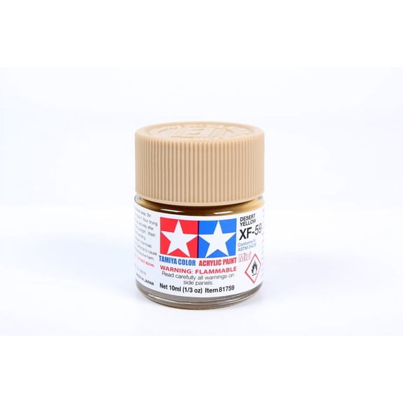 Tamiya 81759 Mini Acrylic XF-59 Desert Yellow - 10ml