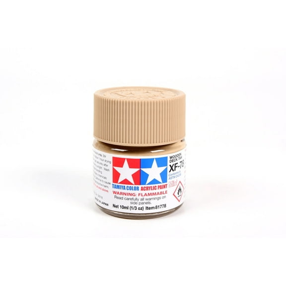 Tamiya 81778 XF-78 Flat Wooden Deck Tan Paint Mini 10 ml Bottle