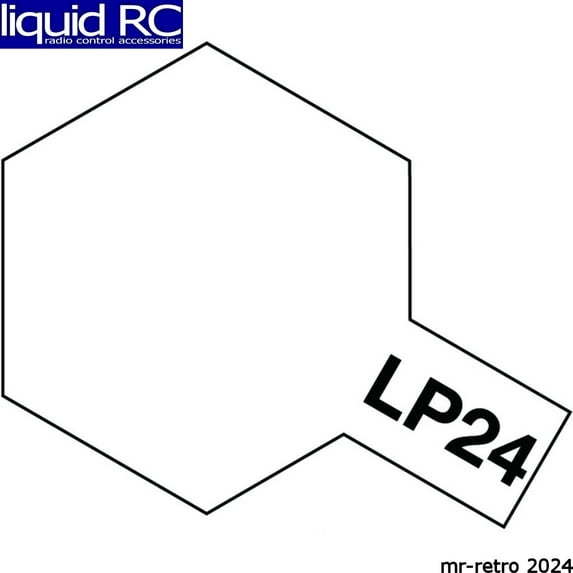 Tamiya 82124 LP-24 Flat Clear Lacquer Paint 10ml