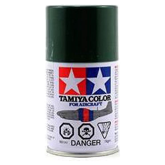 Tamiya USA TAM86517 Aircraft Spray AS-17 Dark Green Acrylic