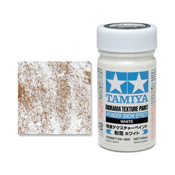 Tamiya USA TAM87120 Diorama Texture Paint Powder Snow Effect