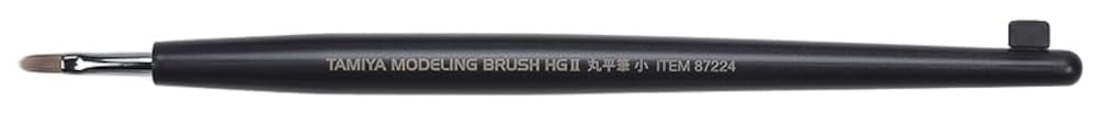 Tamiya 87224 Modelling Brush HG II Rounded Flat Brush Small Tool