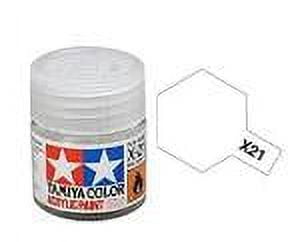 Tamiya Acrylic Mini X21 Flat Base TAM81521 Plastics Paint Acrylic