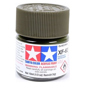 Tamiya Acrylic Mini XF62 Olive Drab TAM81762 Plastics Paint Acrylic