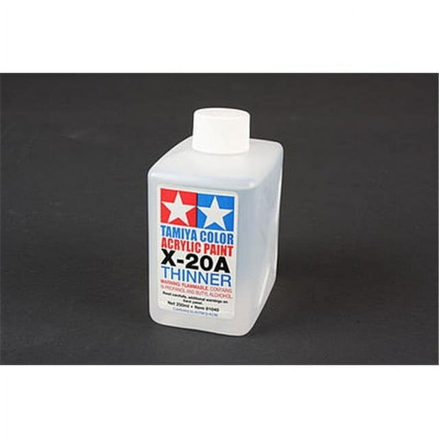 Tamiya Acrylic/Poly Thinner X20A 250m TAM81040 Plastics Paint Acrylic