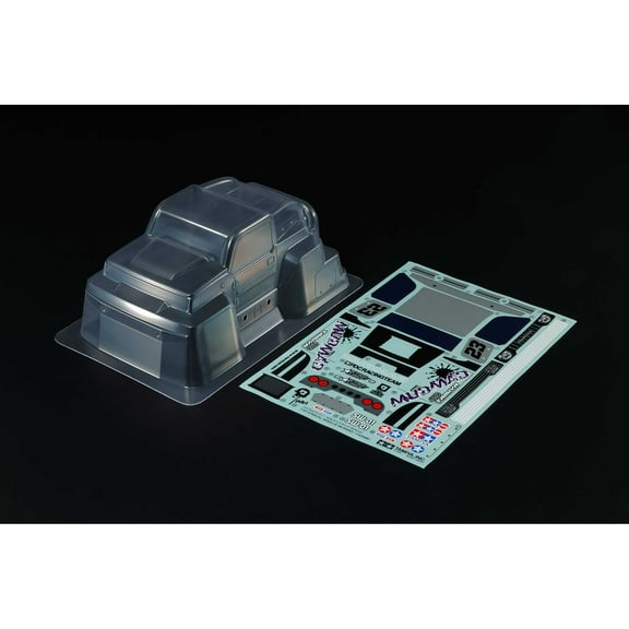 Tamiya America, Inc 1/24 MudMad Clear Body Parts Set, TAM54946