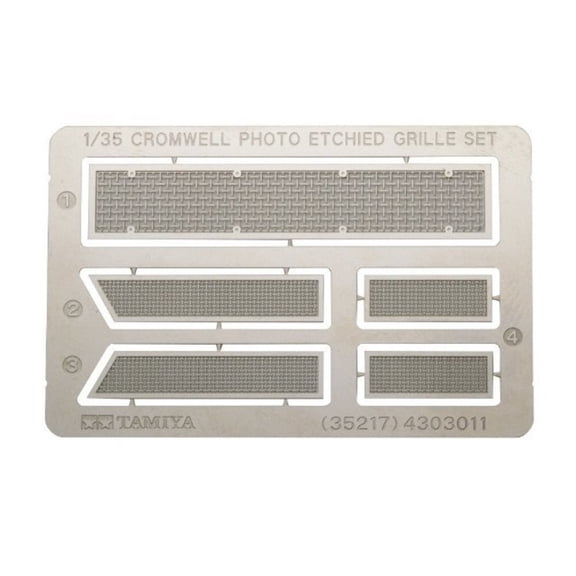 Tamiya Corporation German Tiger I Photo-Etched Grille New