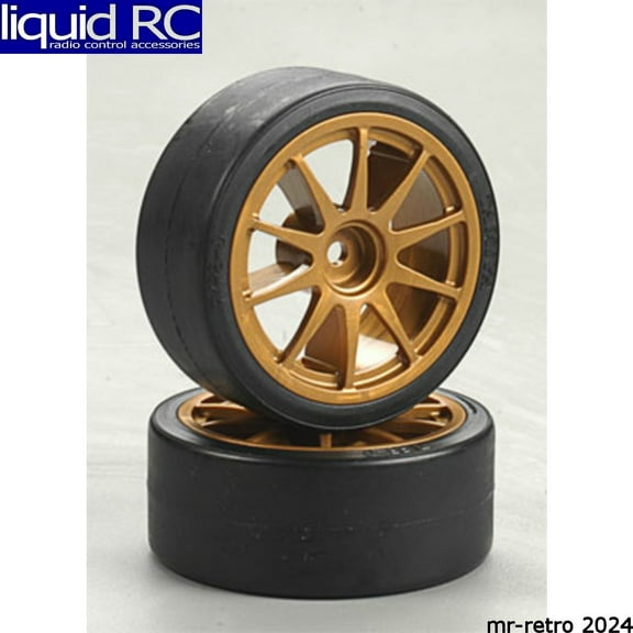 Tamiya 51219 Rc Drift Tires Type D & Wheels