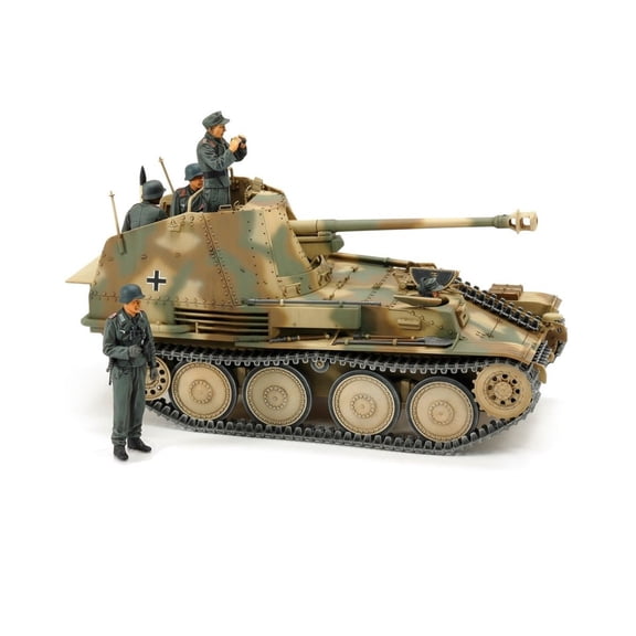 Tamiya German Marder III M "Normandy Front" Plastic Model Kit, 1/35 Scale