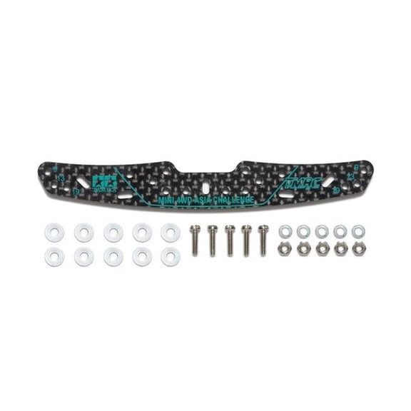 Tamiya TAM95684 JR HG Carbon Multi Roller Setting Stay for Toys Accessories - 3 mm Asia