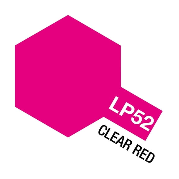 Tamiya Lacquer Paint LP-52 Clear Red 10 ML TAM82152 Lacquer Primers & Paints