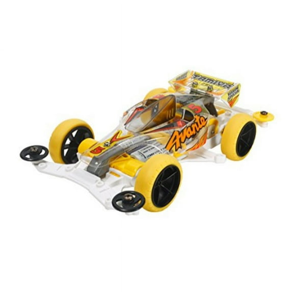 Tamiya Mini 4WD Limited Avante Jr. Yellow Special (Clear Body) 1/32 Scale Model Kit
