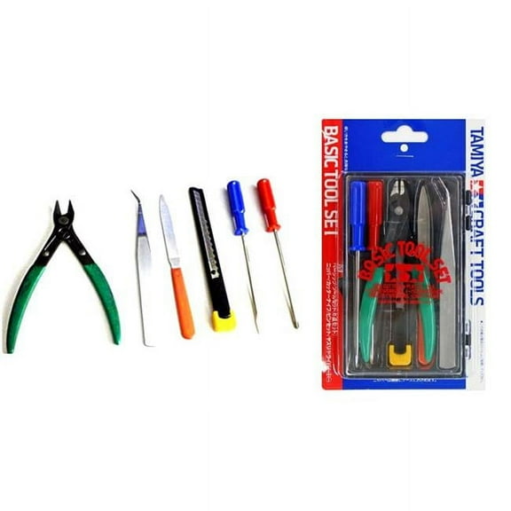 Tamiya Models Basic Tool Set - 6 Piece