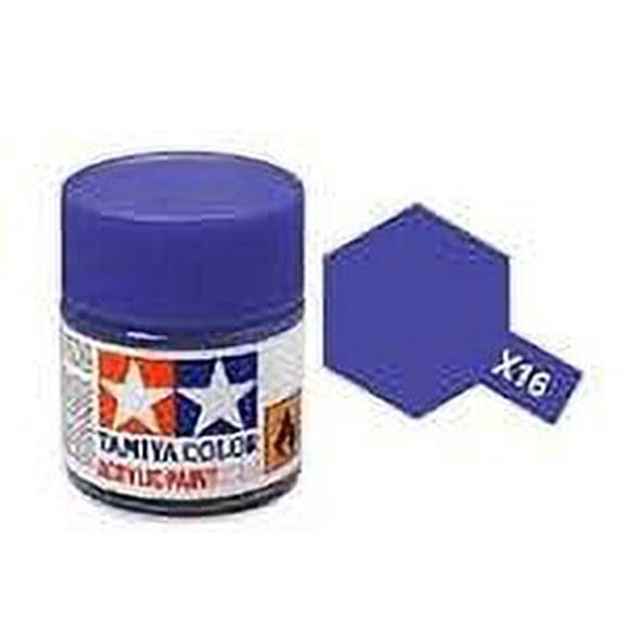 Tamiya Models X-16 Mini Acrylic Paint, Purple 81516