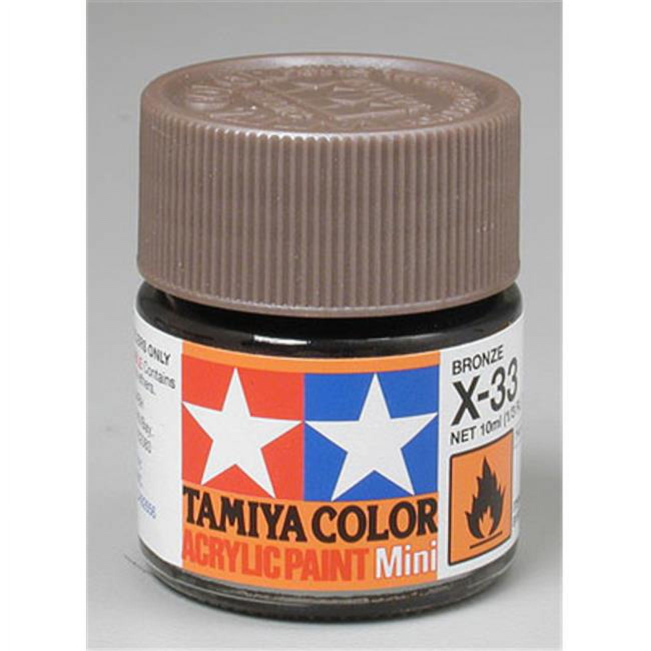 Tamiya Paint  0.33 oz Tamiya Acrylic Mini Paint - Bronze