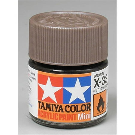 Tamiya Paint 0.33 oz Tamiya Acrylic Mini Paint - Bronze