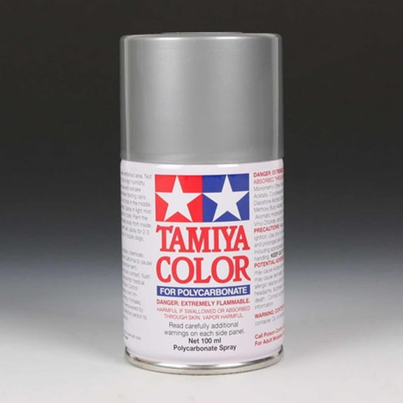 Tamiya Polycarbonate PS-12 Silver TAM86012 Lacquer Primers & Paints