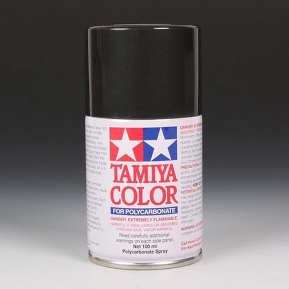 Tamiya Polycarbonate PS-23 Gun Metal TAM86023 Lacquer Primers & Paints
