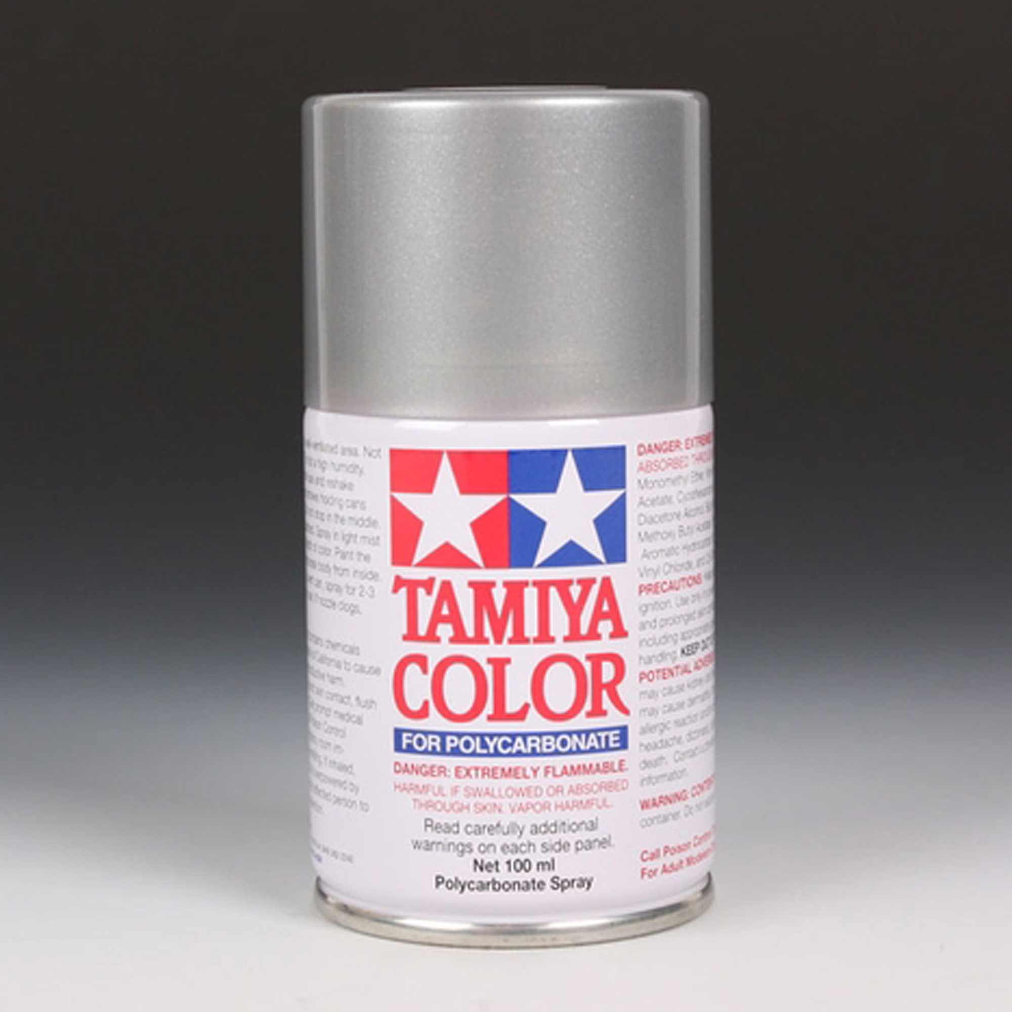 Tamiya Polycarbonate PS41 Bright Silver TAM86041 Lacquer Primers