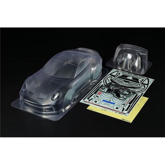 Tamiya 1/10 Scale RC Porsche 911 GT3 992 Body Parts Set TAM51705