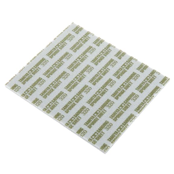 Tamiya Sanding Sponge Sheet 320 TAM87163 Sandpaper