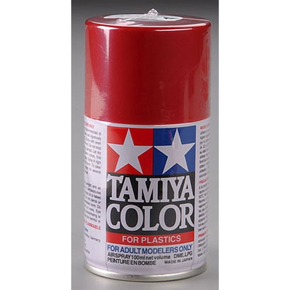 Tamiya Spray Lacquer TS-18 Metallic Red TAM85018 Lacquer Primers & Paints